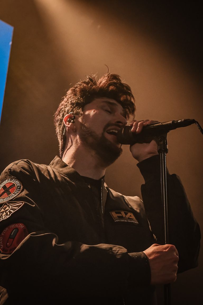 Holding Absence performing live in Adelaide at Lion Arts Factory